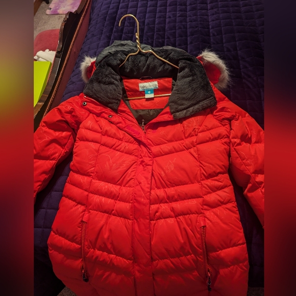 Red Columbia Parka - Picture 4 of 5